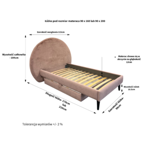 wymiary HEAVEN wysokie 98