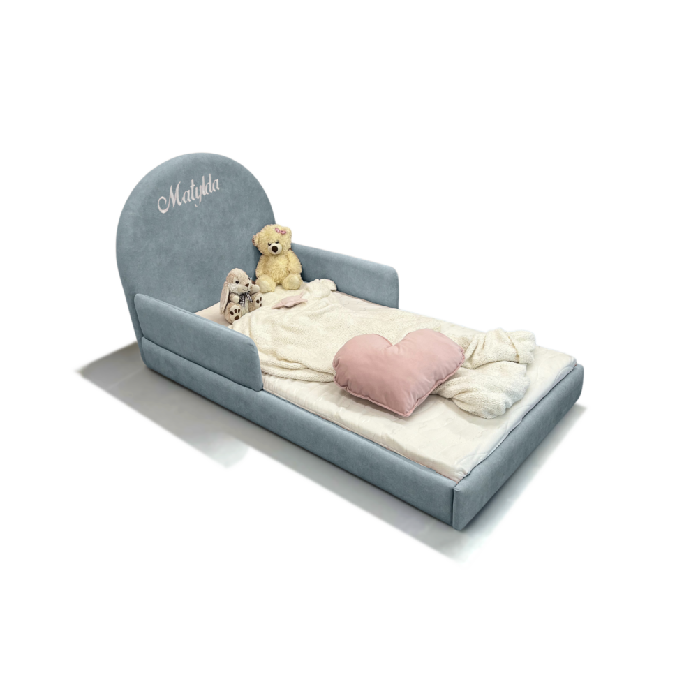 HAFT LILA łóżko 70 Błękit