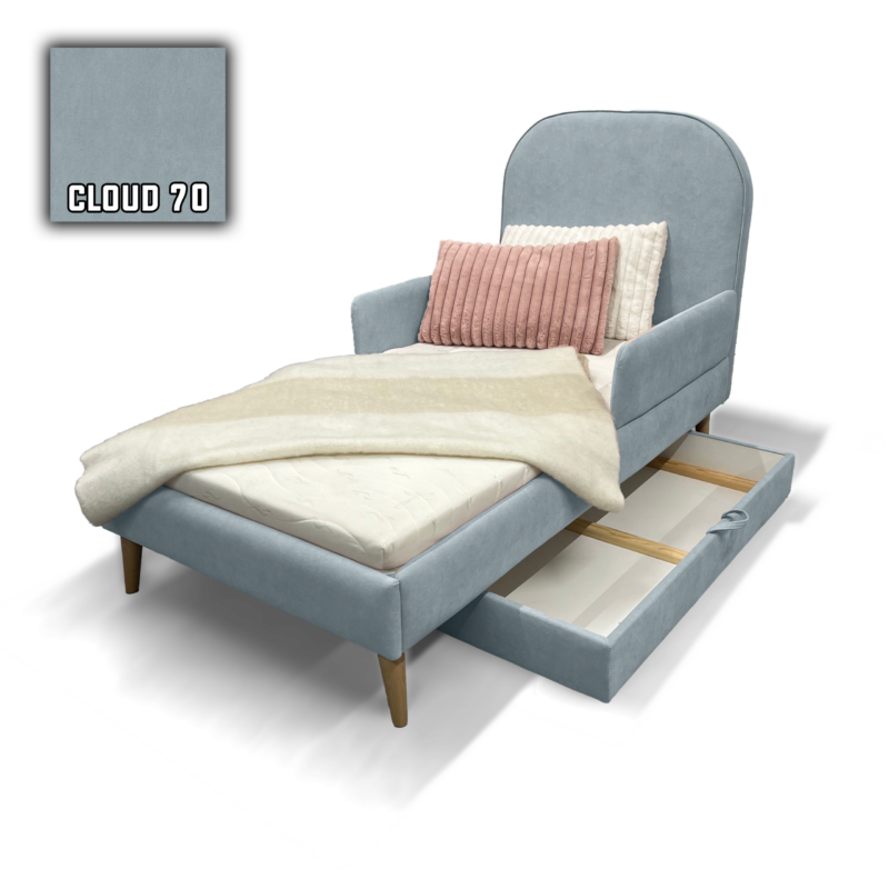 OSLO wysokie błękitny