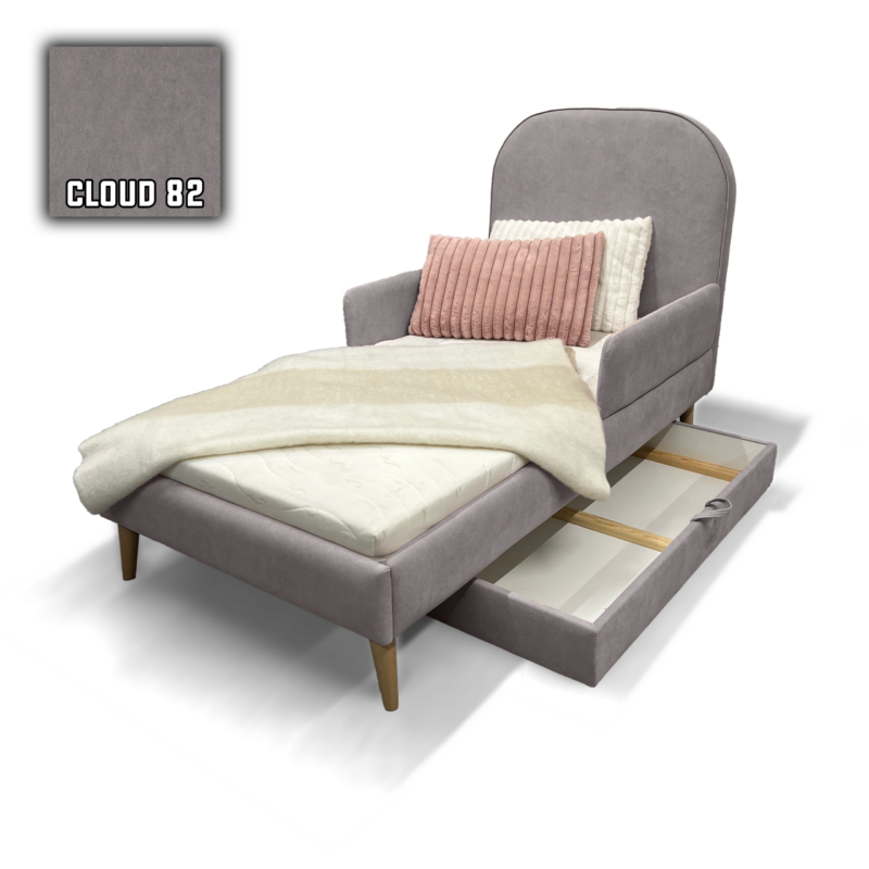 OSLO wysokie ciemno szary