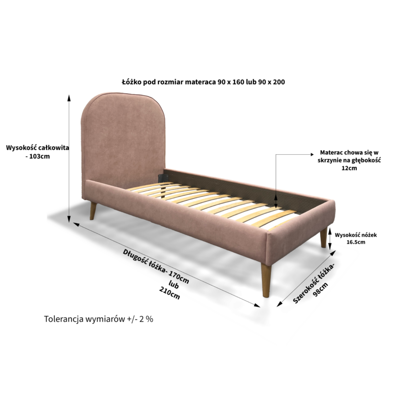 wymiary OSLO wysokie 98