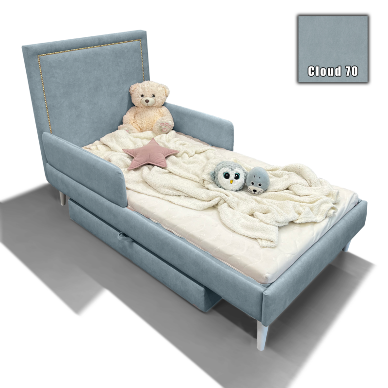 GLAMOUR 70 wysokie błękitny