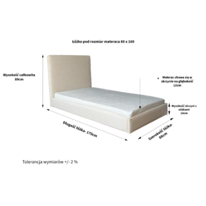wymiary FABIO 88